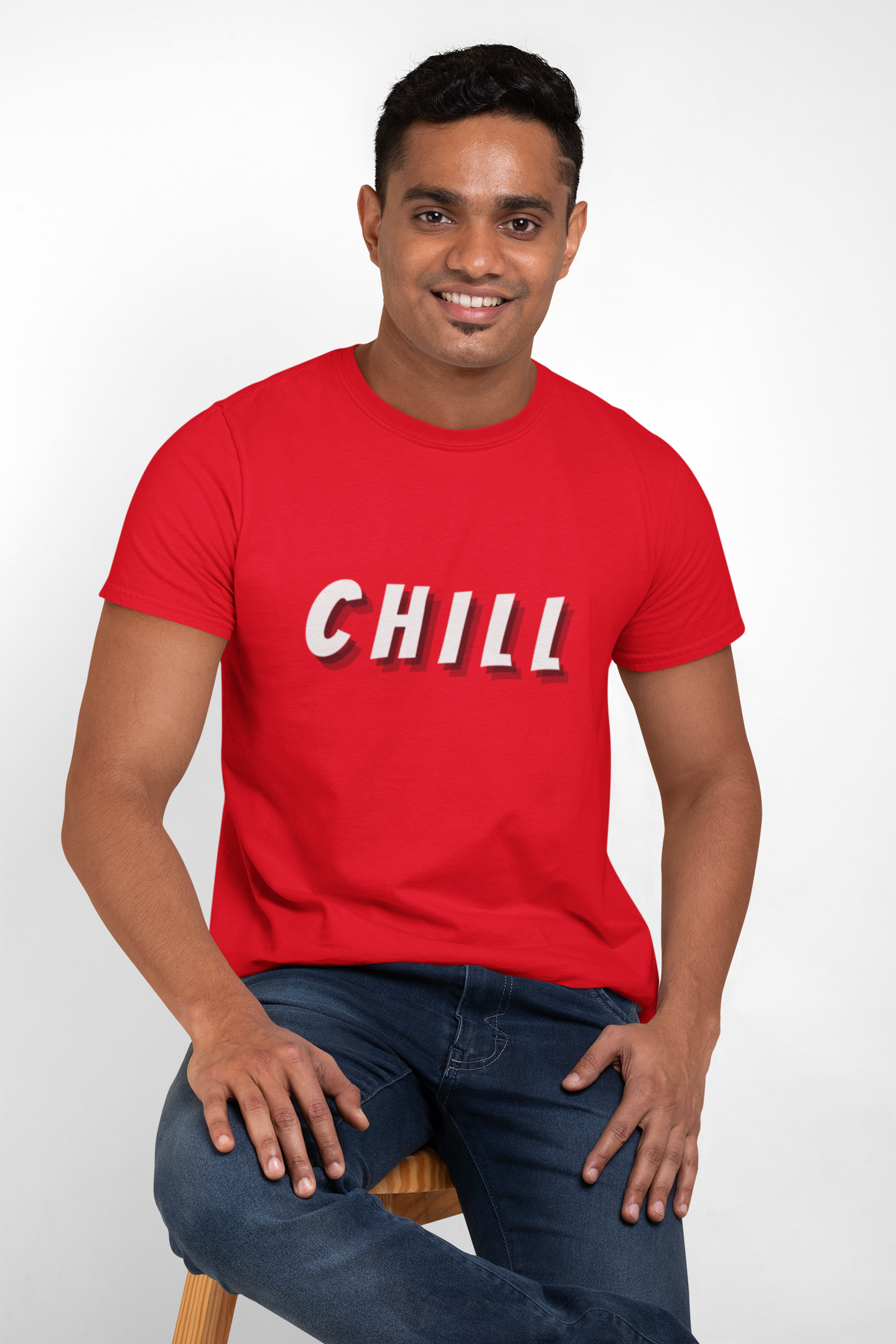 Chill Red Regular Unisex Tshirt