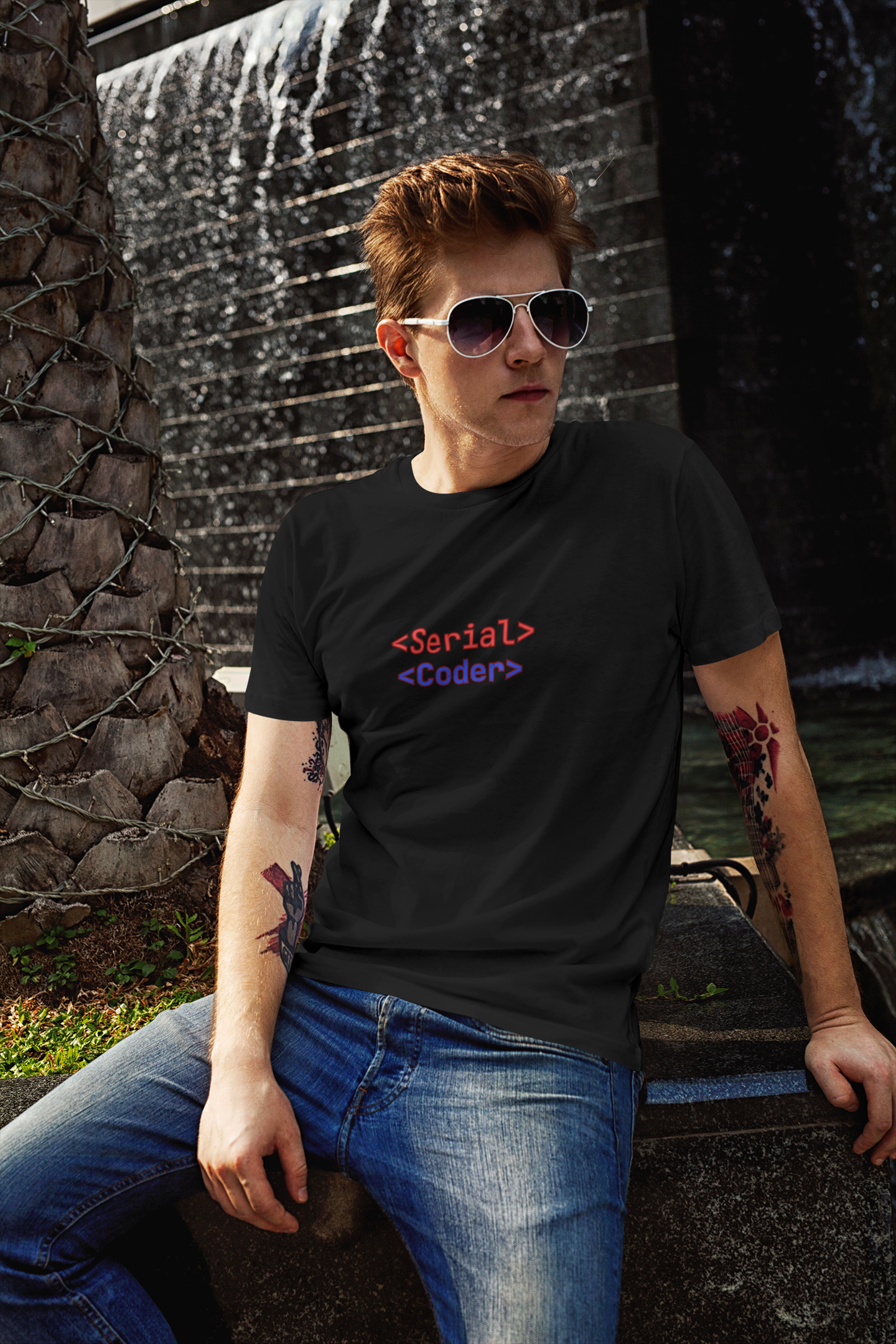 Serial Coder Regular Unisex Tshirt