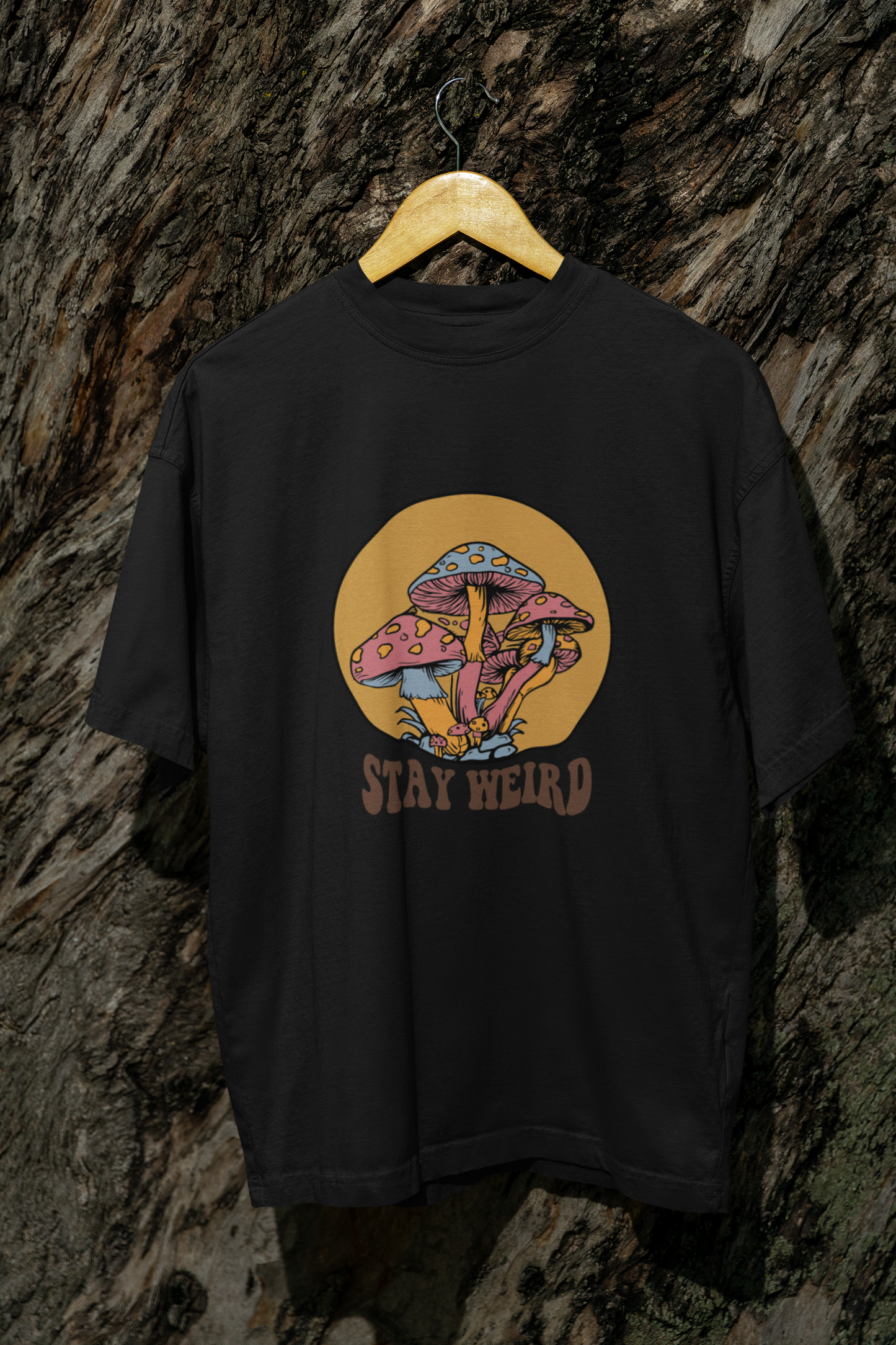 Stay Weird Oversized Unisex Tshirt